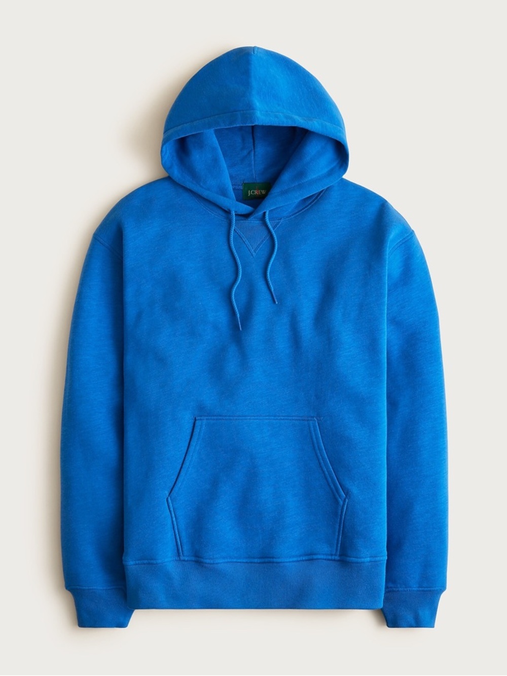 J. CREW '83‎ fleece hoodie in Electric Blue Size XL NWT $128 C0176